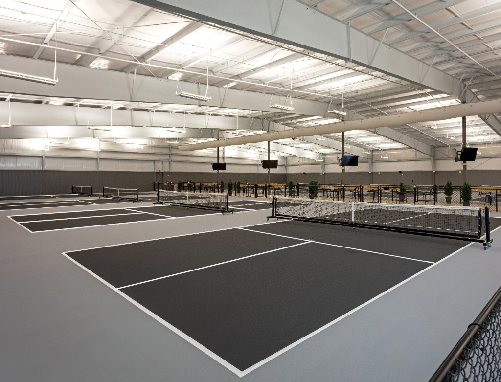 Thi công sân pickleball 6 lớp US OPEN LAYKOLD